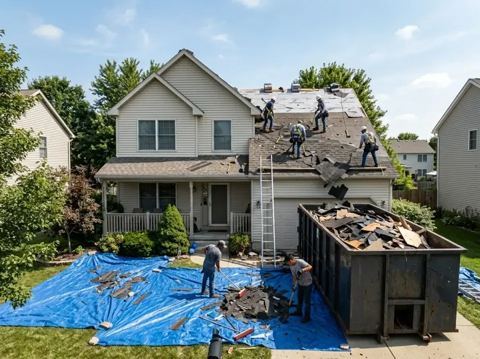 roof-replacement-debris-remova-004 — frequently asked questions, Cheapest Dumpster Rentals in Rapid Valley, SD